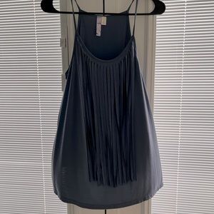 Francesca’s fringe top